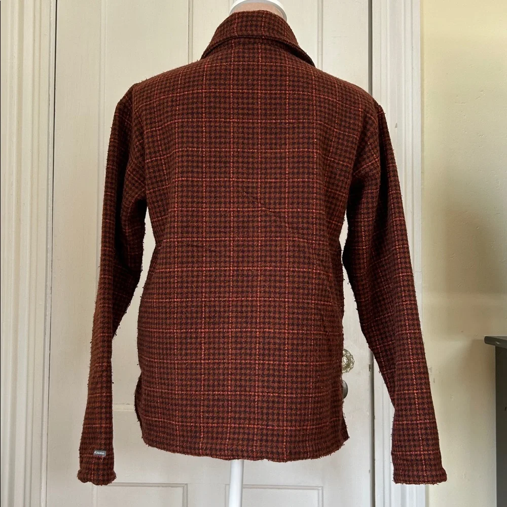 Columbia Women's Brown Plaid Jacket - Picture 4 of 5
